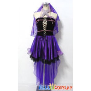 Macross Frontier Cosplay Sheryl Nome Wedding Dress