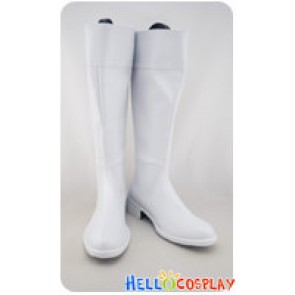 Gintama Cosplay Nobume Imai White Boots