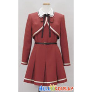 CANVAS3 Cosplay School Girl Red Uniform