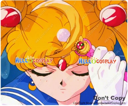 Sailor Moon Cosplay Usagi Tsukino Transfiguration Star Moon Stick Necklace
