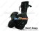 Black Zipper Lace Strap Chunky Punk Lolita Boots