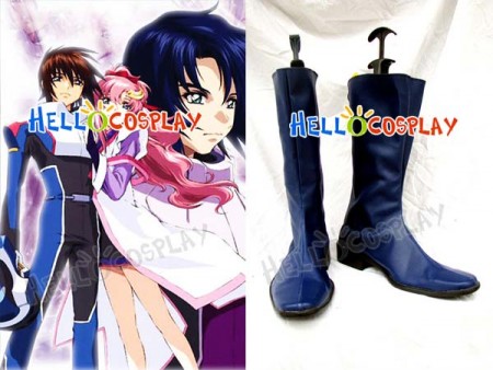 Gundam Cosplay Blue Boots