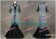 Victorian Edwardian Cotton Blend Tartan Dress Ball Gown Cosplay