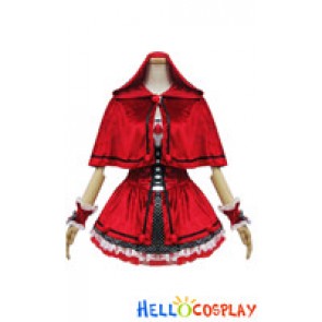 Angel Feather Cosplay Little Red Riding Hood Costume Dress