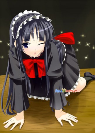 K-On Mio Akiyama Cosplay Costume Dress