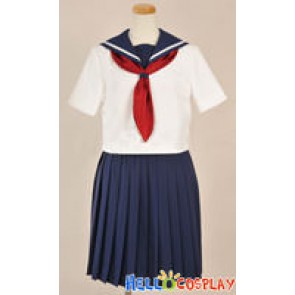 A Certain Scientific Railgun Cosplay School Girl Uniform