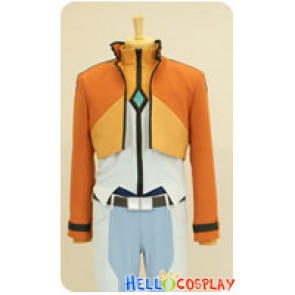 Mobile Suit Gundam 00 Cosplay Allelujah Haptism Orange Uniform Costume