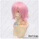 Wig 30CM Cosplay Layered Short Light Pink Universal