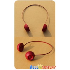 Accel World Cosplay Yuniko Kouzuki Red Headwear Prop