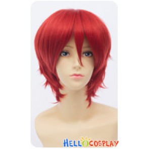 Vocaloid Cosplay Akaito Wig 30CM Red Ordinary Universal Short Layered