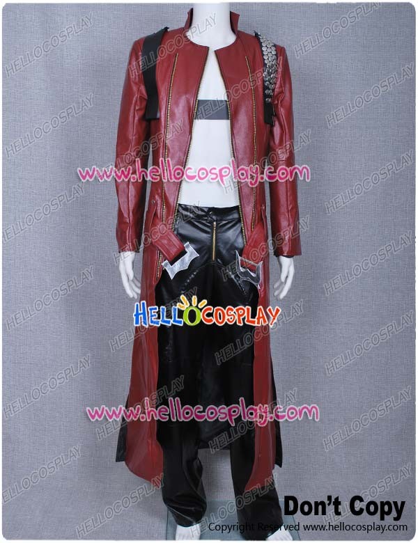 Dante Costume, Devil May Cry 3 Dante Cosplay Costume