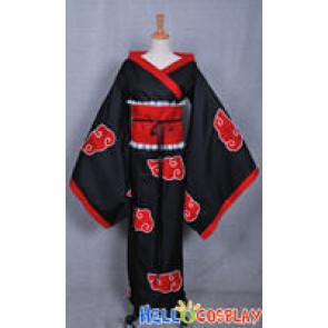 Naruto Cosplay Organization Akatsuki Female Cloak