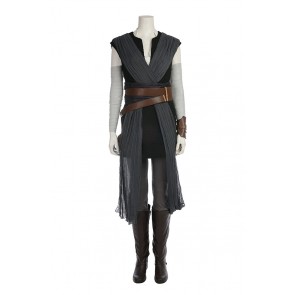 Star Wars: The Last Jedi Rey Cosplay Costume Full Set Uniform