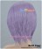 Light Powder Purple Cosplay Short Wig layered