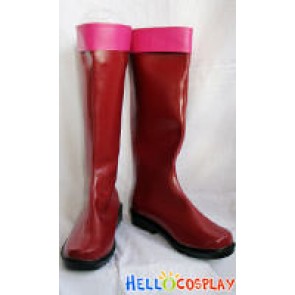 Tegami Bachi Sylvette Suede Cosplay Boots