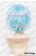 Wig 30CM Cosplay Ice Light Blue Universal Short Layered