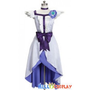 HeartCatch PreCure Cosplay Costume Yuri Tsukikage Cure Moonlight Dress