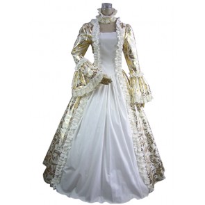 Victorian Lolita Georgian Reenactment Gothic Dress White