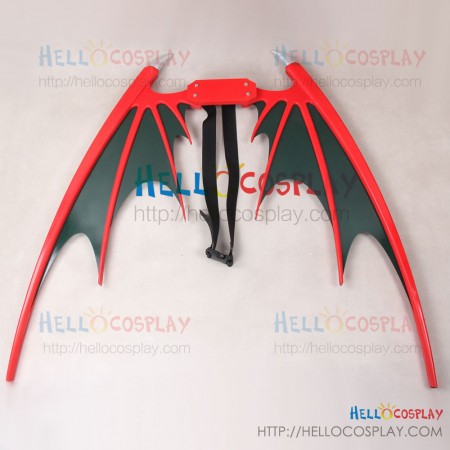 Darkstalkers The Night Warriors Cosplay Lilith Aensland Wing Headwear Prop