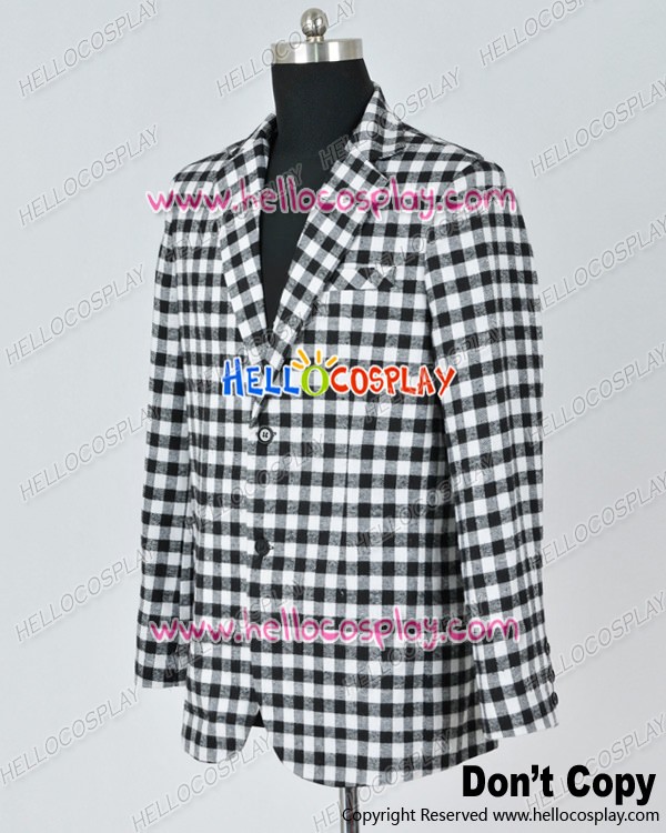 Fallout:New Vegas Game Benny Cosplay Costume Plaid Cost Suit Cos Jacket Clothing Fallout:New Vegas Game Benny Cosplay Costume Plaid Cost Suit Cos Jacket Clothing