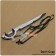 Drakengard Drag On Dragoon 3 Cosplay Zero White Broadsword Weapon