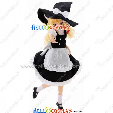 Touhou Project Cosplay Marisa Kirisame Witch Dress Costume