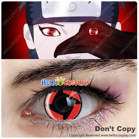 Naruto Cosplay Uchiha Shisui Sharingan Contact Lense