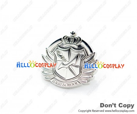 Danganronpa Dangan Ronpa Cosplay Hope's Peak Academy Metal Badge Brooch