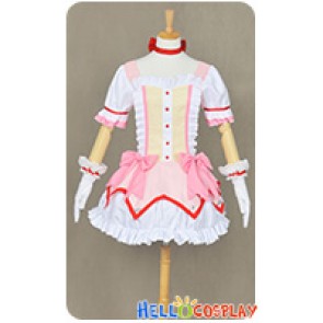 Puella Magi Madoka Magica Cosplay Madoka Kaname Dress Uniform Costume