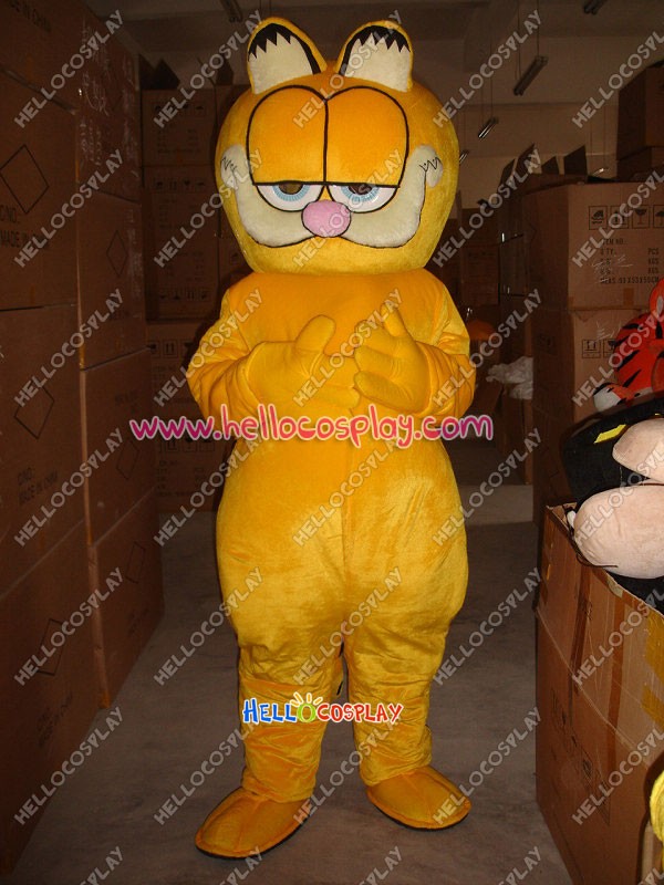 blend Thorny University Garfield Mascot Costume Adult Mascots Costume