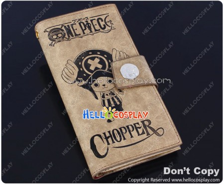 One Piece Cosplay Tony Tony Chopper Long Wallet