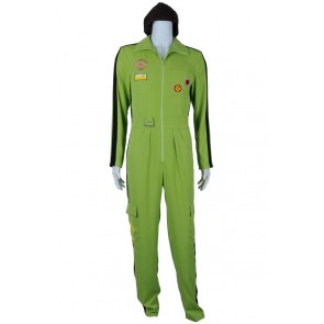 Super Danganronpa Dangan Ronpa 2 Cosplay Kazuichi Souda Green Costume