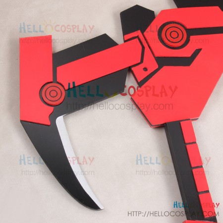 RWBY Cosplay Ruby Crescent Rose Sickle Prop New Ver