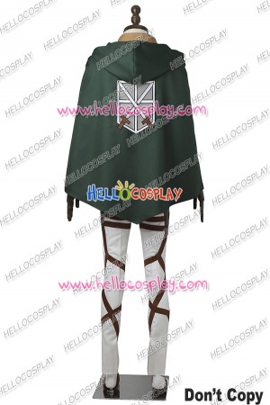 Attack On Titan Training Legion Cosplay Costume Uniform Full Set Outfits