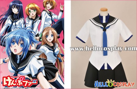 Kampfer Cosplay School Girl Outfit Uniform