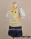 Tokimeki Memorial Girls Side 3rd Story Cosplay Miyo Ugajin Yellow Uniform Costume