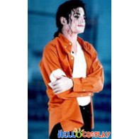 Michael Jackson JAM Orange Shirt