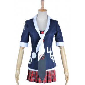 Danganronpa Dangan Ronpa Cosplay Junko Enoshima Costume Forbid Symbol Tie