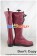 Tokyo Mew Mew Cosplay Shoes Ichigo Momomiya Boots Wine Red