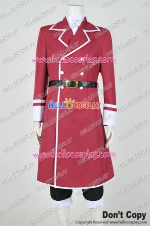 Fairy Tail Cosplay Dark Freed Justine Costume Uniform