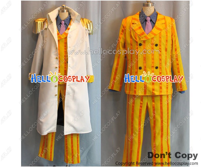 Admiral Kizaru Coat  Borsalino One Piece Cosplay Coat