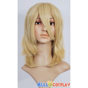 Pale Gold Short Wig 002