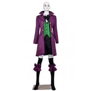 Black Butler Kuroshitsuji 2 II Cosplay Earl Alois Trancy Costume Uniform