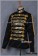 Michael Jackson Military Prince Black Costume Gold Stripe Jacket