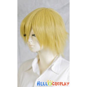 Bright Yellow Short Cosplay Wig