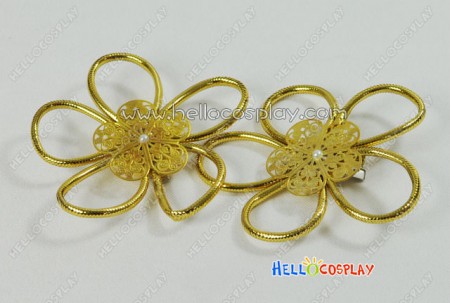 Puella Magi Madoka Magica Cosplay Mami Tomoe Hairpin