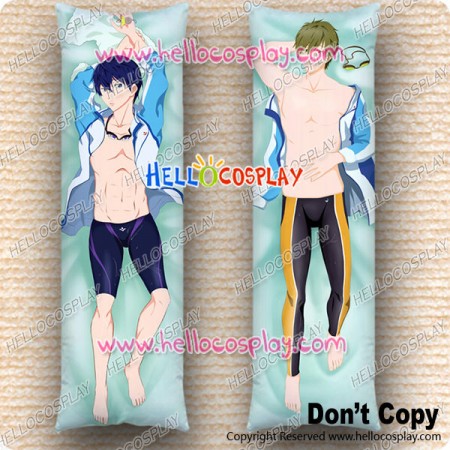 Free Iwatobi Swim Club Cosplay Haruka Nanase Body Pillow