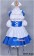 Chobits Cosplay Chii Blue Maid Dress