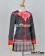 Little Busters Cosplay Rin Natsume Girl School Uniform Costume