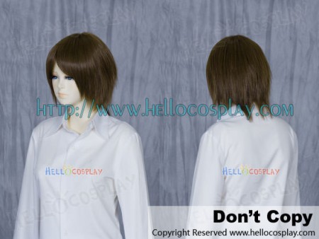 Yellowish Brown Short Cosplay Wig